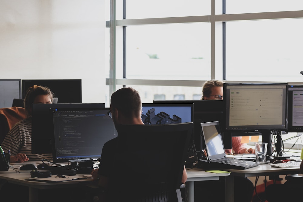 Operations team monitoring secure enterprise systems