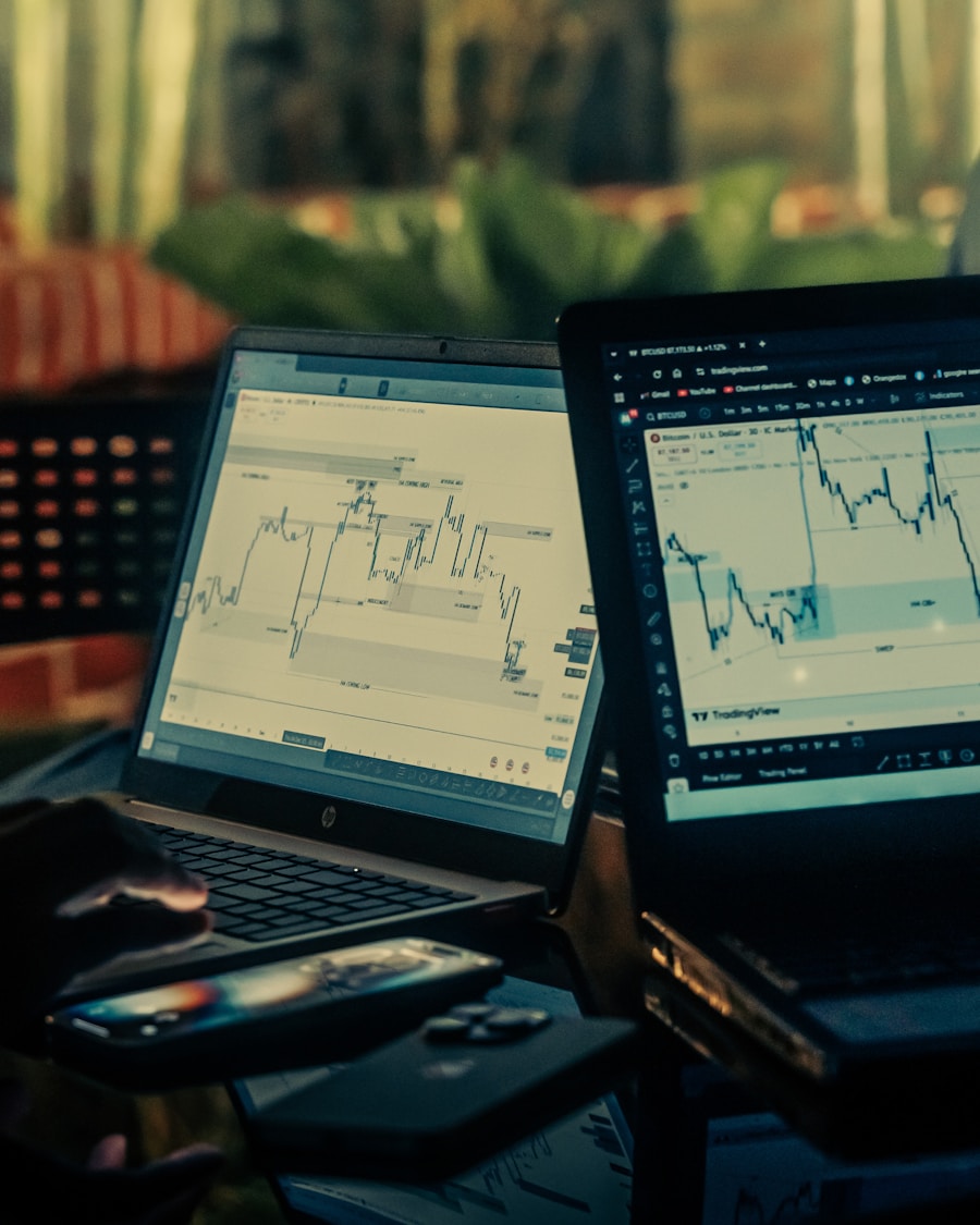 Financial analytics dashboards on trading workstations